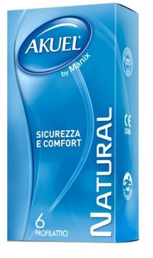 PROFILATTICO ANSELL AKUEL BY MANIX NATURAL B 6 PEZZI - Pharmaleader
