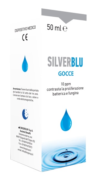 SILVER BLU GOCCE 50 ML - Pharmaleader
