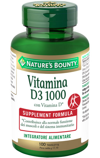 VITAMINA D3/1000 100 TAVOLETTE - Pharmaleader