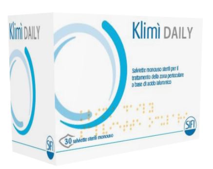 KLIMI' DAILY 30 SALVIETTINE DETERGENTI MONOUSO STERILI PER L'IGIENE OCULARE - Pharmaleader