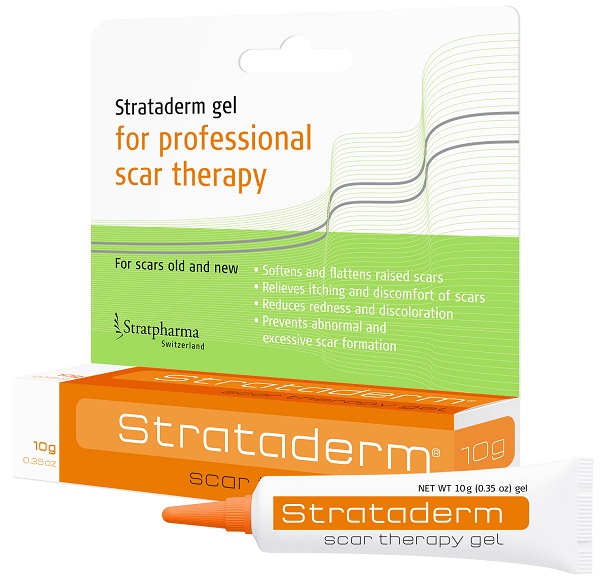 GEL AL SILICONE PER IL TRATTAMENTO DELLE CICATRICI STRATADERM 10G - Pharmaleader