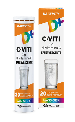 MASSIGEN VITAMINA C 1G EFFERVESCENTE 20 COMPRESSE - Pharmaleader