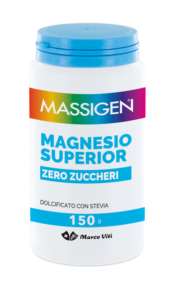 MASSIGEN MAGNESIO SUPERIOR ZERO ZUCCHERI 150 G - Pharmaleader
