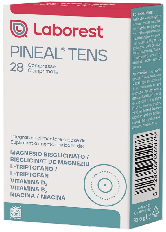 PINEAL TENS 28 COMPRESSE 1.2 G - Pharmaleader