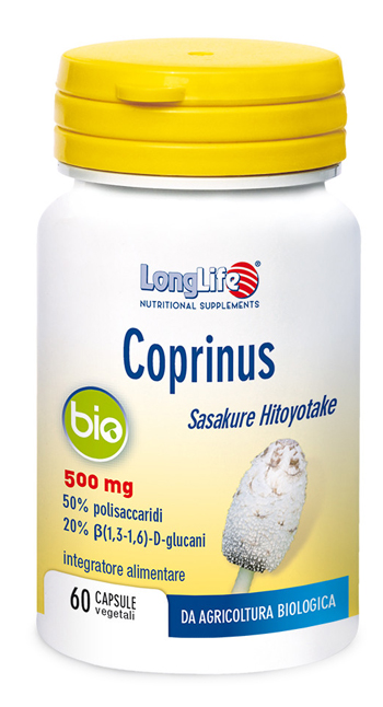 LONGLIFE COPRINUS BIO 60 CAPSULE VEGETALI - Pharmaleader