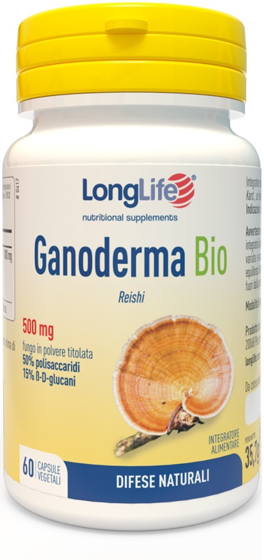 LONGLIFE GANODERMA BIO 60 CAPSULE - Pharmaleader