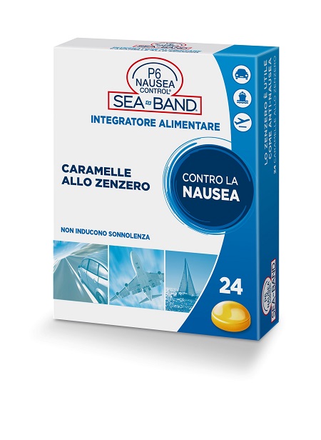 P6 NAUSEA CONTROL CARAMELLE ANTI NAUSEA VIAGGIO ALLO ZENZERO 24 PEZZI - Pharmaleader