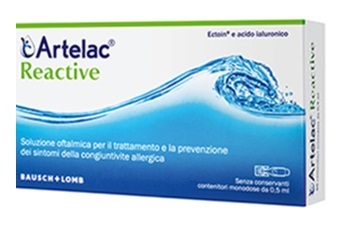 ARTELAC REACTIVE SOLUZIONE OFTALMICA MONODOSE 20 UNITA' DA 0,5 ML - Pharmaleader