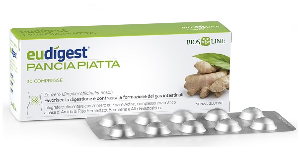 BIOSLINE EUDIGEST PANCIA PIATTA 30 COMPRESSE - Pharmaleader