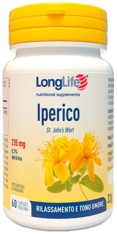 LONGLIFE IPERICO 60 CAPSULE VEGETALI - Pharmaleader