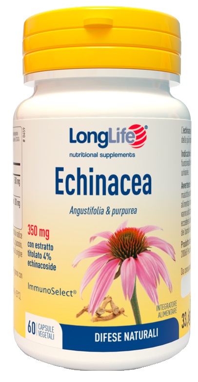 LONGLIFE ECHINACEA 60 CAPSULE VEGETALI - Pharmaleader