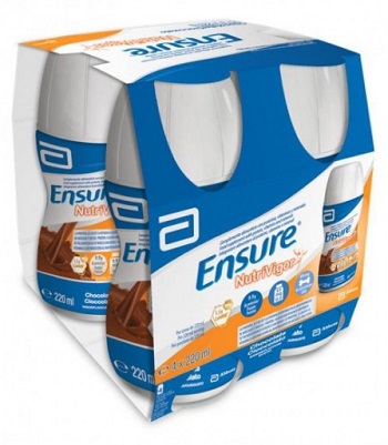ENSURE NUTRIVIGOR CIOCCOLATO 4 BOTTIGLIE DA 220 ML - Pharmaleader
