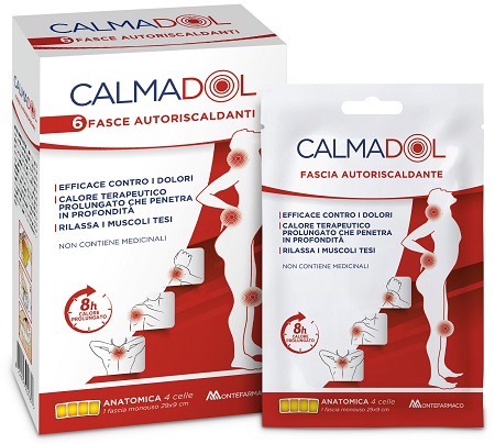CALMADOL FASCIA RISCALDANTE PACK 6 PEZZI - Pharmaleader