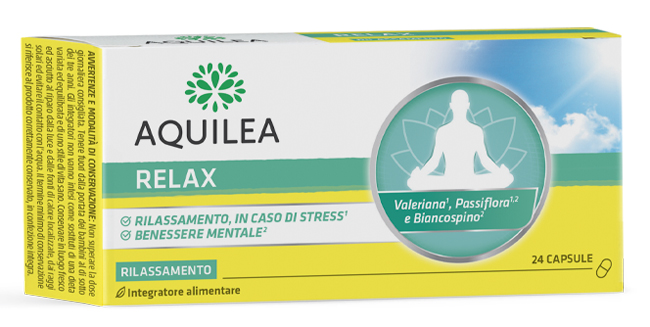 AQUILEA RELAX 24 CAPSULE VEGANE - Pharmaleader