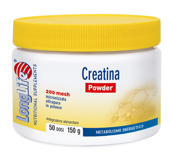 LONGLIFE CREATINA POWDER 150 G - Pharmaleader