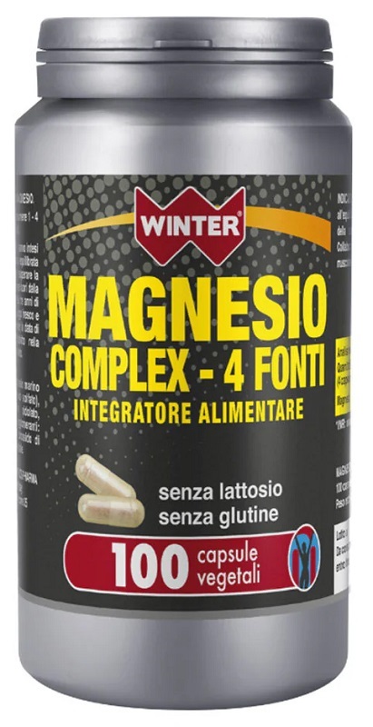 WINTER MAGNESIO COMPLEX 4 FONTI 100 CAPSULE VEGETALI - Pharmaleader