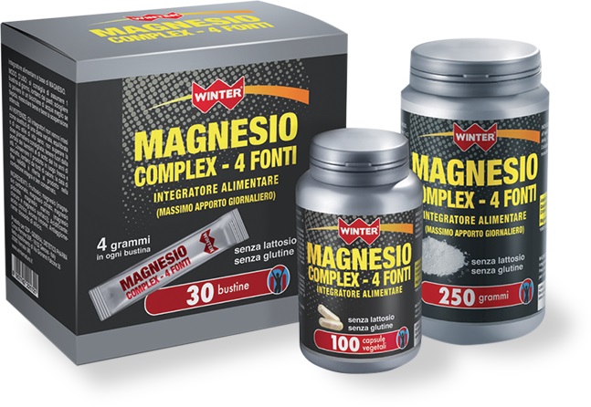 WINTER MAGNESIO COMPLEX 4 FONTI 250 G - Pharmaleader