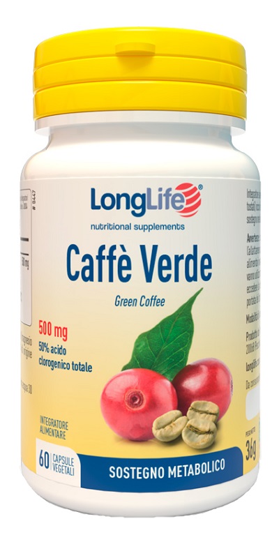 LONGLIFE CAFFE' VERDE 60 CAPSULE VEGETALI - Pharmaleader