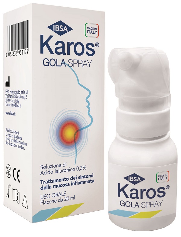 KAROS SPRAY ORALE 0,3% 20 ML - Pharmaleader