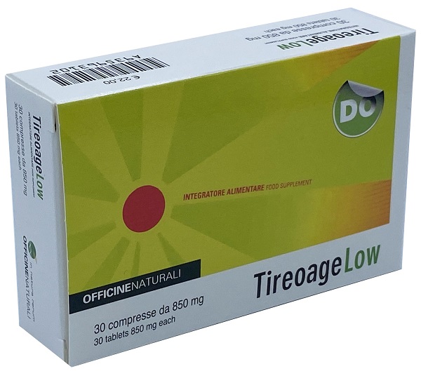 TIREOAGE LOW 30 COMPRESSE 850 MG - Pharmaleader