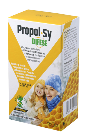 PROPOL SY DIFESE SYR 14 PEZZI 210 ML - Pharmaleader