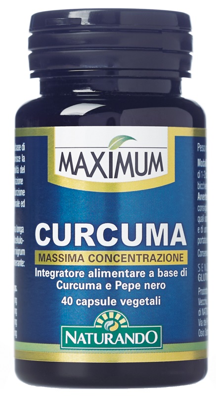 MAXIMUM CURCUMA 40 CAPSULE VEGETALI - Pharmaleader