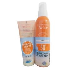 AVENE SOLARE KIT SPRAY SPF 50+ 200 ML + TRIXERA NUTRITION DETERGENTE 100 ML - Pharmaleader