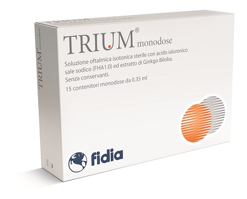 TRIUM MONODOSE GOCCE OCULARI 15 FLACONCINI - Pharmaleader