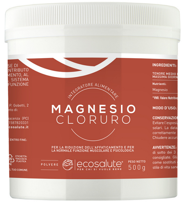 MAGNESIO CLORURO POLVERE 500 G - Pharmaleader