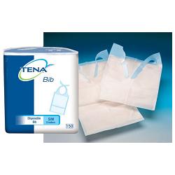 BAVAGLIA MONOUSO TENA BIB MISURA MEDIA/LARGE 150 PEZZI - Pharmaleader
