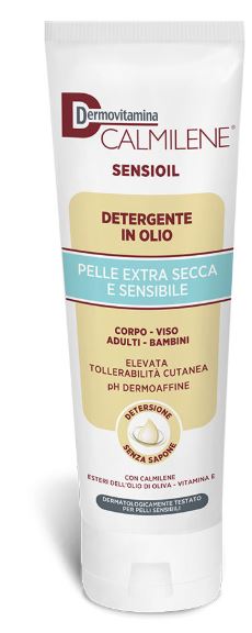 DERMOVITAMINA CALMILENE SENSIOIL DETERGENTE IN OLIO SENZA SAPONE PER PELLE EXTRA SECCA E SENSIBILE 250 ML - Pharmaleader