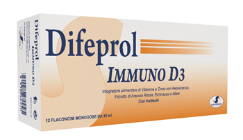 DIFEPROL IMMUNO D3 12 FLACONCINI DA 10 ML - Pharmaleader
