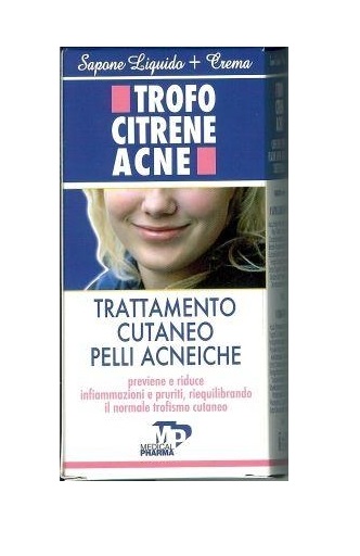 TROFOCITRENE ACNE SAPONE LIQUIDO + CREMA - Pharmaleader