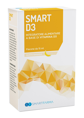 SMART D3 GOCCE 15 ML GUSTO BANANA - Pharmaleader