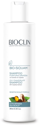 BIOCLIN BIO SQUAM SHAMPOO FORFORA GRASSA 200 ML - Pharmaleader
