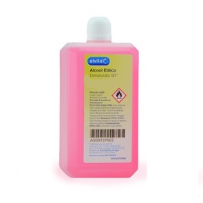 ALVITA ALCOOL ETILICO DENATURATO 90,1 250ML - Pharmaleader