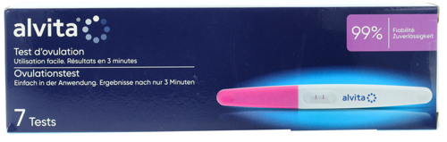 TEST DI OVULAZIONE ALVITA 7 PEZZI - Pharmaleader