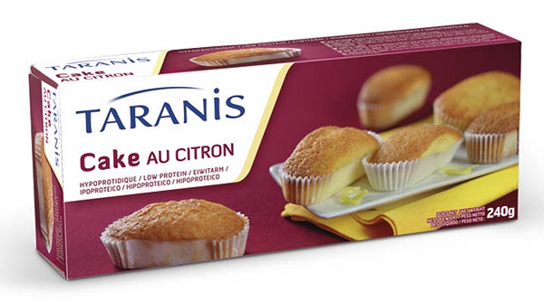 TARANIS TORTINA LIMONE 6 X 40 G - Pharmaleader