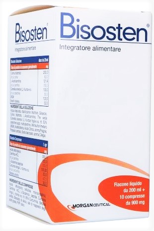 BISOSTEN 200 ML + 10 COMPRESSE - Pharmaleader