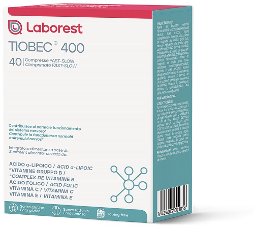 TIOBEC 400 40 COMPRESSE FAST-SLOW DA 1,28 G - Pharmaleader