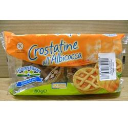HAPPY FARM CROSTATA DI ALBICOCCHE SENZA GLUTINE 180 G - Pharmaleader