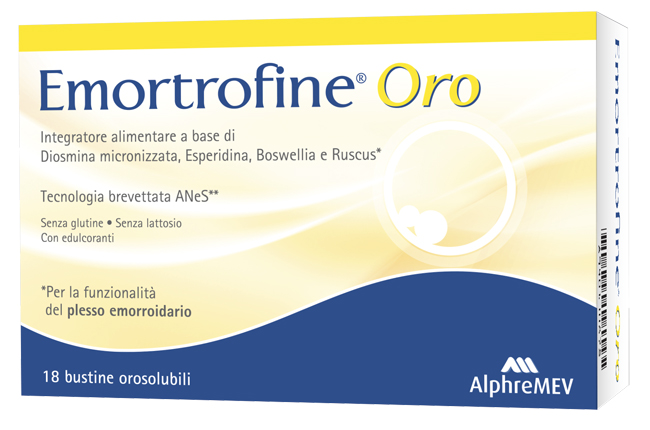 EMORTROFINE ORO 18 BUSTINE DA 3 G - Pharmaleader