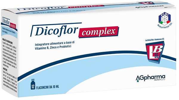DICOFLOR COMPLEX 12 FLACONCINI DA 10 ML - Pharmaleader