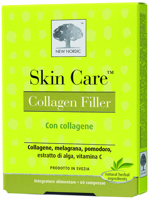 SKIN CARE COLLAGEN FILLER 60 COMPRESSE - Pharmaleader