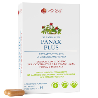 PANAX PLUS GINSENG AMERICANO 60 CAPSULE - Pharmaleader