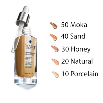 RILASTIL MAQUILLAGE FONDOTINTA SIERO IDRATANTE PROTETTIVO 20 30 ML - Pharmaleader