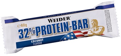 WEIDER 32% PROTEIN BARRETTA COCCO 60 G - Pharmaleader