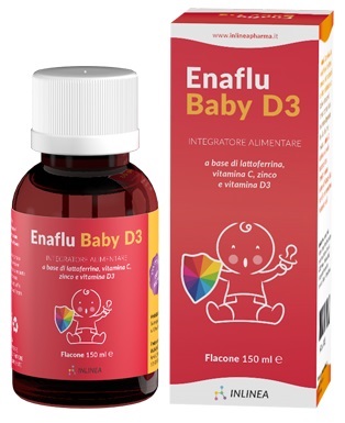 ENAFLU BABY D3 SOLUZIONE ORALE 150 ML - Pharmaleader