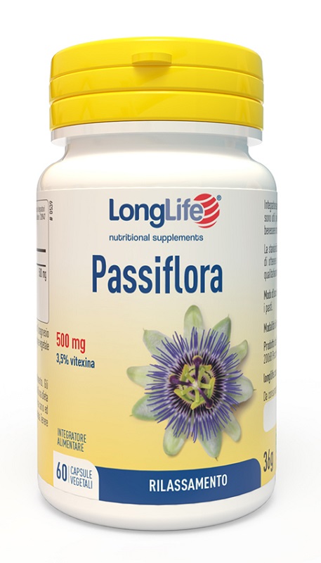 LONGLIFE PASSIFLORA 60 CAPSULE VEGETALI - Pharmaleader