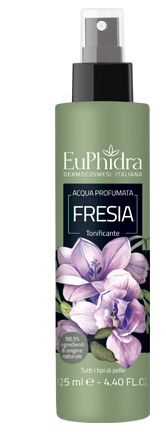 EUPHIDRA ACQUA PROFUMATA FRESIA IN FLACONE CON ETICHETTA POMPA SPRAY - Pharmaleader